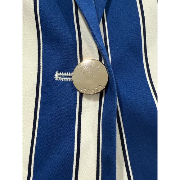 ESCADA Blazer Blue Stripe Women's Size 40 (US size 10) (087) - Picture 4 of 12